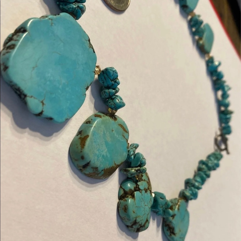 Authentic Turquoise Necklace - image 5